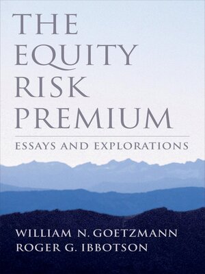 cover image of The Equity Risk Premium